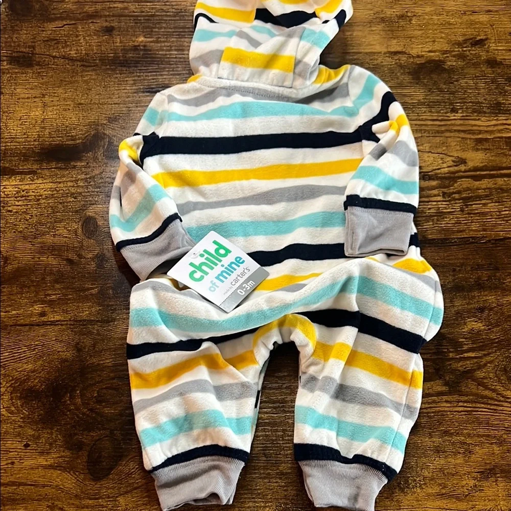 Set of 2 Child of Mine Baby Bodysuits